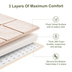 Goyuu Foldable Baby Play Mat for Floor, 50x50 Playpen Mat