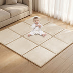 Goyuu Foldable Baby Play Mat for Floor, 50x50 Playpen Mat
