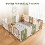 Goyuu Foldable Baby Play Mat for Floor, 50x50 Playpen Mat