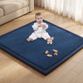 Baby Play Mat for Floor, Playpen Mat Elasti-Foam Padded Crawling Mat for Babies