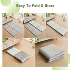 Goyuu Foldable Baby Play Mat for Floor, 50x50 Playpen Mat