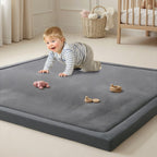 Baby Play Mat for Floor, Crawling Mat for Babies, Toddlers, Infant, Kids, Non-Slip Backing Safe for Tummy Time
