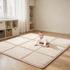 Goyuu Foldable Baby Play Mat for Floor, 50x50 Playpen Mat