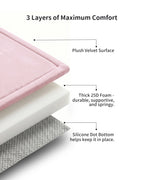 Goyuu Ultra Soft 1.3" Thick Baby Play Mat for Floor, 79x79 Playpen Mat Elasti-Foam Padded Crawling Mat for Babies, Toddlers, Infant, Kids