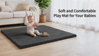 Goyuu Cooling Baby Play Mat 1.18" Thick, 50x50 Playpen Mat with Removable & Washable Cover