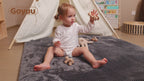 Goyuu Cooling Baby Play Mat 1.18" Thick, 50x50 Playpen Mat with Removable & Washable Cover